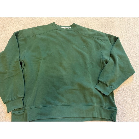 Champion Men's XXL Crew Neck Sweatshirt Forest Green‎ Pullover Jumper - Picture 1 of 6